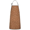 thumbnail image 1 of Brown Planet Moon Star Pattern Apron-Garden Aprons for Women with Pockets-Cotton Linen Waterproof Kitchen Cooking Gardening Aprons Adjustable for Kitchen,Cooking,BBQ and Salon 33x27 Inch, 1 of 7