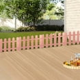 thumbnail image 1 of Brown Plastic Landscape Edging Border for Lawn & Garden Bed | Modular Yard Fencing Decor | Property Protection, Easy Assembly | Outdoor Plant Border Defining Solution.​(Brown,M), 1 of 6