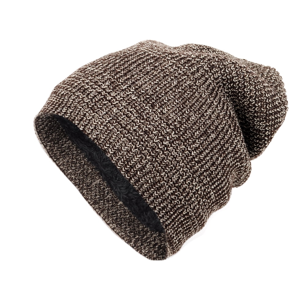 Foemo Adult Size Brown Plush Fleece Lined Men display picture 3