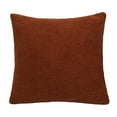 thumbnail image 1 of Brown Plush Pillow Covers 18x18 Inch Square Throw Pillow Covers Velvet Pillow Cases Cushions For Home Decor Sofa Bedroom Living Room Decor, 1 of 7