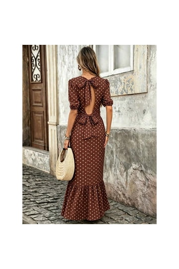 Explore Brown Polka Dot Dresses for Every Style and Occasion