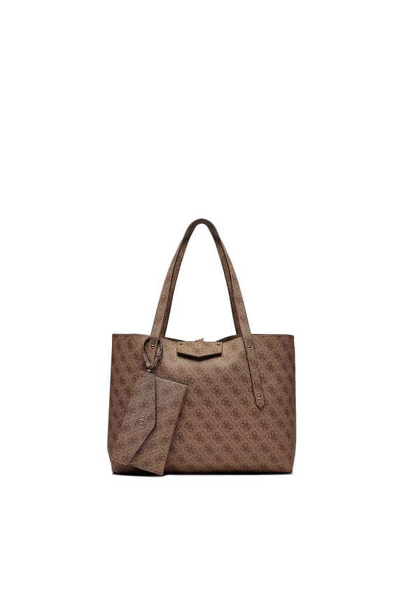 Brown Polyethylene Handbag