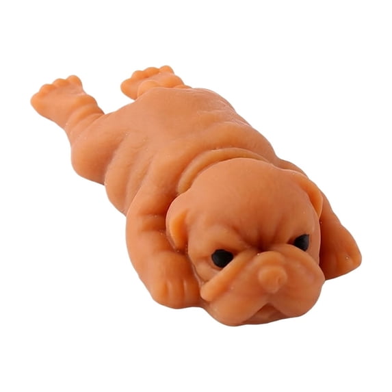Brown Puppy Squishy Stress Toy with Dog Design, 1-Pack, for Relaxation Relief, Squeeze Toy
