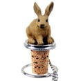 thumbnail image 1 of Brown Rabbit Bottle Stopper, 1 of 1