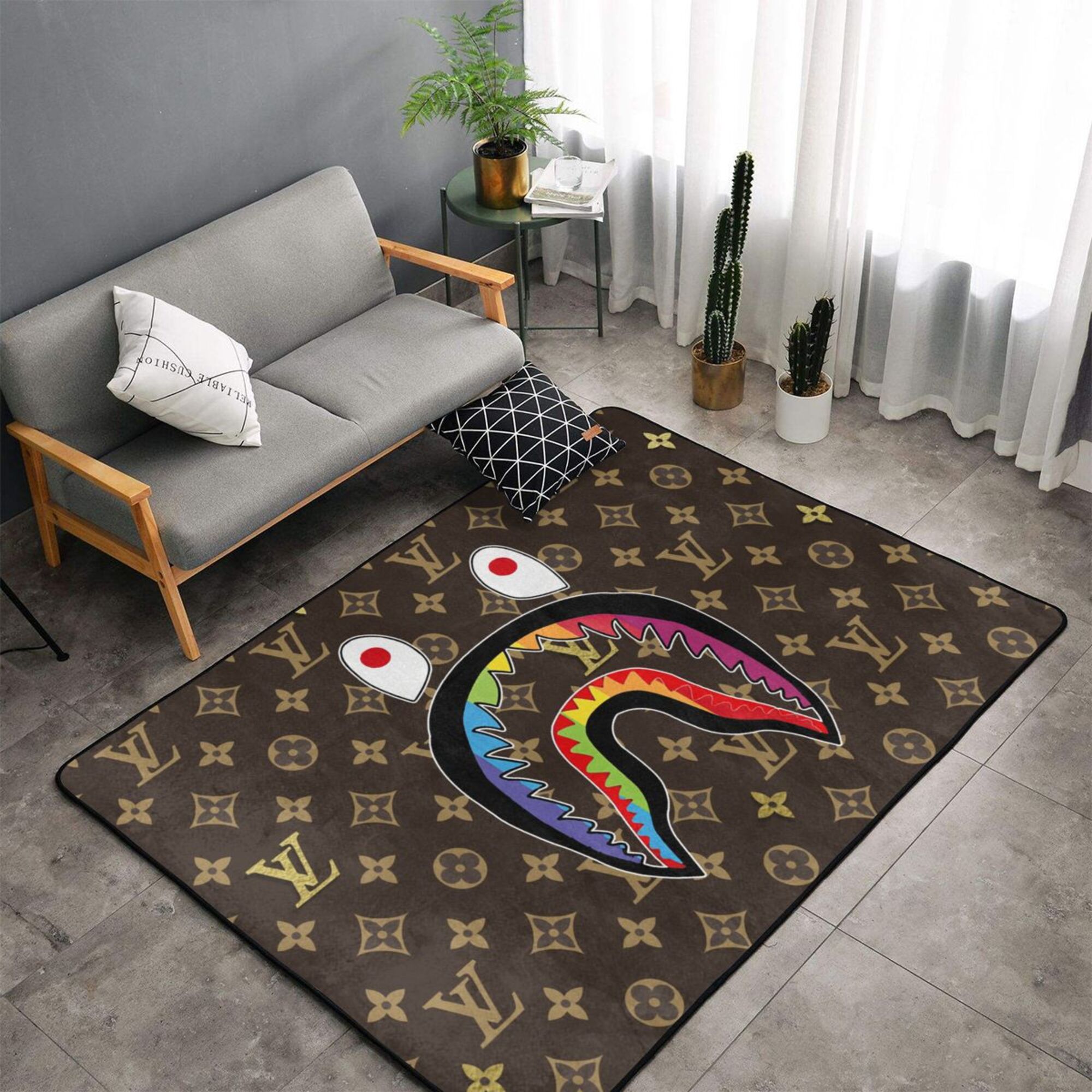 NEIGHBORHOOD BAPE NBHD RUG MAT ラグマット NEIGHBORHOOD 【BAPE NBHD RUG MAT】