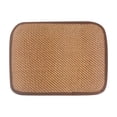 thumbnail image 1 of Brown Rattan Pet Cool Mat 16 x 24 Inch Rollable Breathable Summer Heat Resistant Pad for Small Pets Dog Crate, 1 of 8