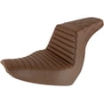 thumbnail image 1 of Brown Rear Lattice Stitch Tuck N Roll Seat, 1 of 1