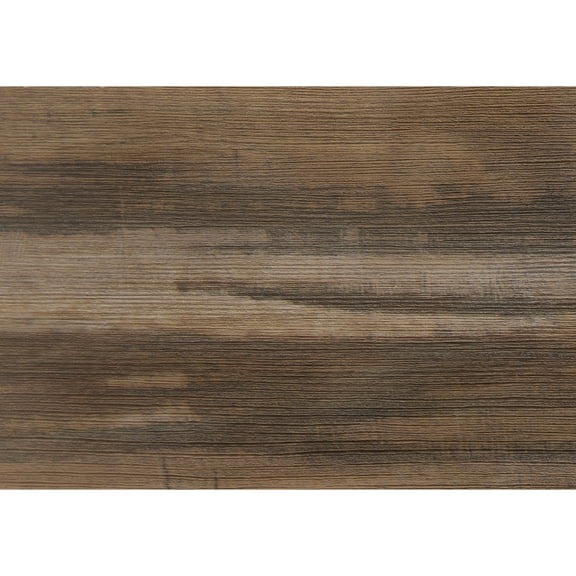 Brown Reclaimed Wood-Look & Angled Legs | Home Office Laptop Storage | Stable Desk with Cubbies