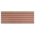 thumbnail image 1 of Brown and Red Christmas Striped Pattern Kitchen Rug Mat,Kitchen Runner Rugs Non Skid Washable,Decorative Kitchen Floor Mats for Kitchen,Sink,Laundry,17"X47", 1 of 5