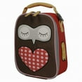 thumbnail image 1 of Brown & Red Hoot Owl Lunch Box Insulated Lunch Bag Lunchbox, 1 of 1