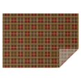 thumbnail image 1 of Brown Red Yellow Plaid Checkered Pattern Rectangle Tablecloth 60"x84",Waterproof Polyester Rectangle Table Cloth, Wipeable Spillproof Polyester Tablecloth for Dining, Camping, Indoor and Outdoor, 1 of 5