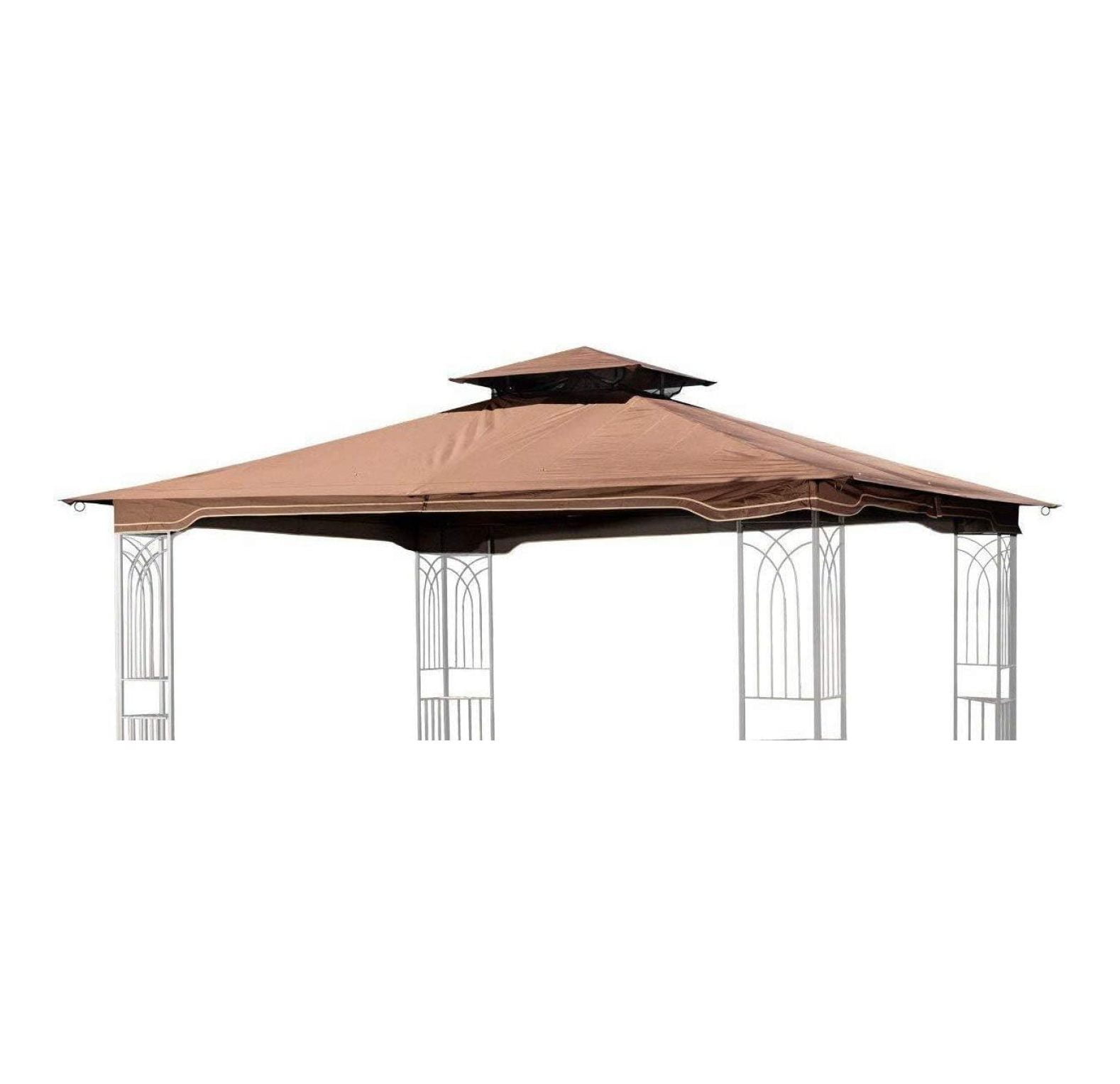 Brown Polyester Replacement Canopy for 10 x 12 Gazebo