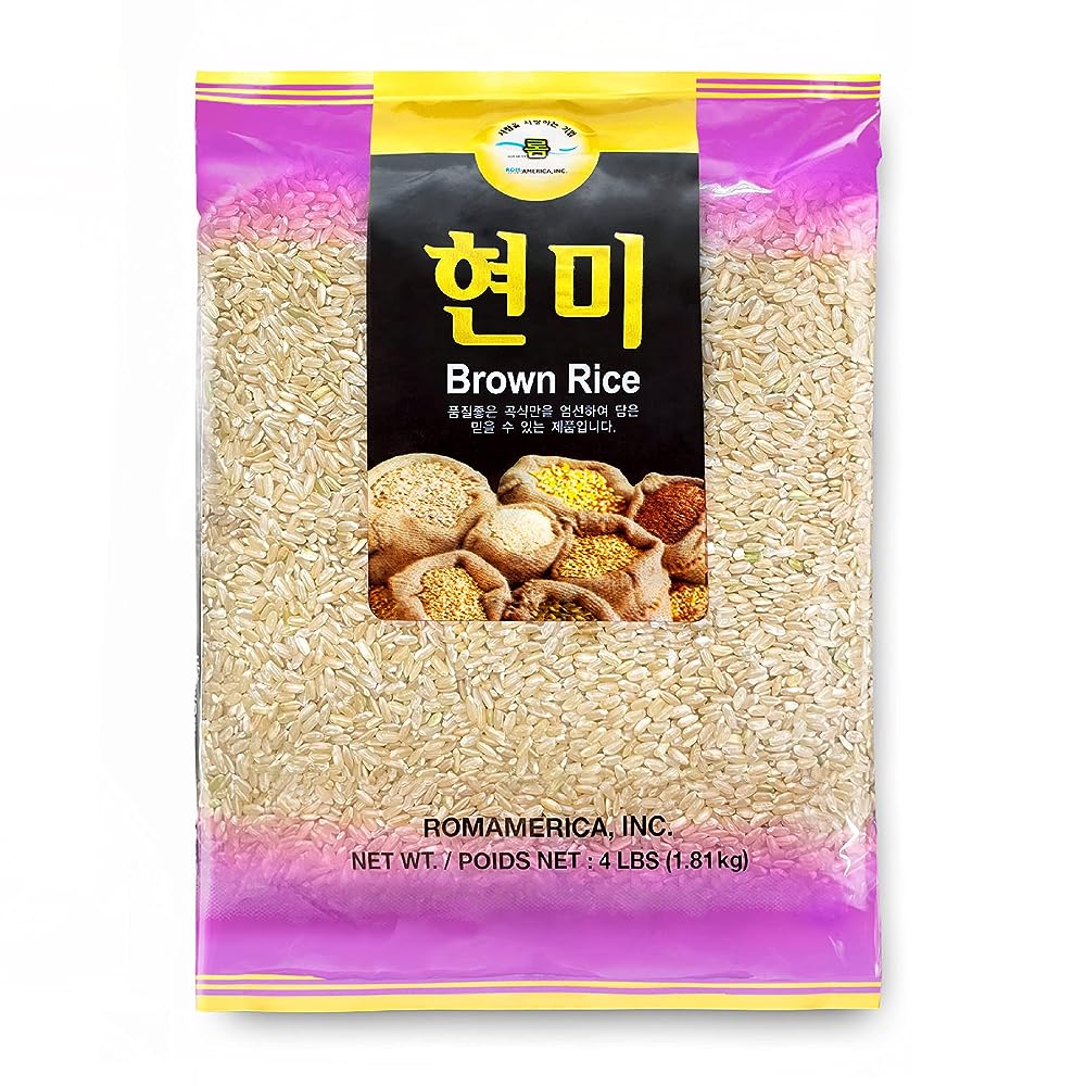 Brown Rice Short Grain Healthy Whole Grain Alternative for Cooking