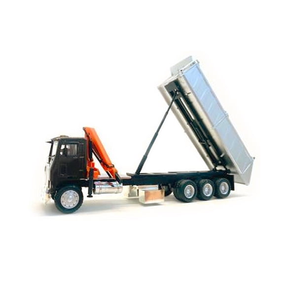 Brown Road Commander COE Dump Truck Promotex 1/87 Plastic Truck HO Scale 6601