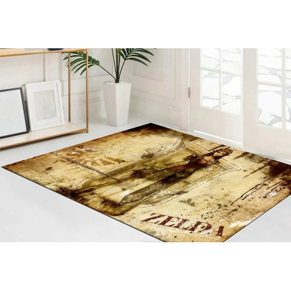 Brown Rugs, Movie Room Rug, Game Room Rugs, Living Room Rug, Modern Rugs, Bridesmaid Gift Rug, Printed Rug, Popular Rugs, Large Rug, 2.3'x3.3' - 70x110 cm