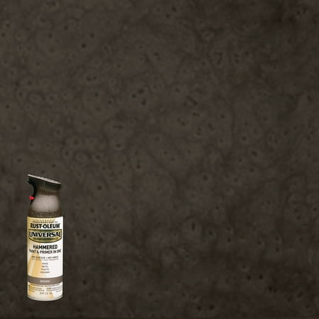 Brown, Rust-Oleum Universal All Surface Interior/Exterior Hammered Spray Paint, 12 oz