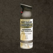 Brown, Rust-Oleum Universal Hammered Paint & Primer Spray Paint Spray Paint-245218, 12 oz