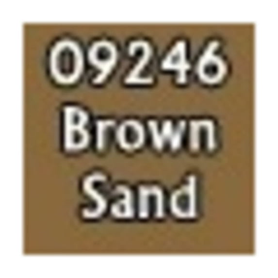 Brown Sand Acrylic Reaper Master Series Hobby Paint .5oz Dropper Bottle Reaper Miniatures
