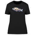 thumbnail image 1 of Brown Scaled Fish Watercolor Tee Women's -Image by Shutterstock, 1 of 2