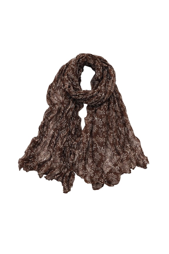 Brown Scarf for Women Solid Color Imitation Single Color Hanging Hair Fashion Scarf Versatile and Warm Scarf for Women on Sale Clearance