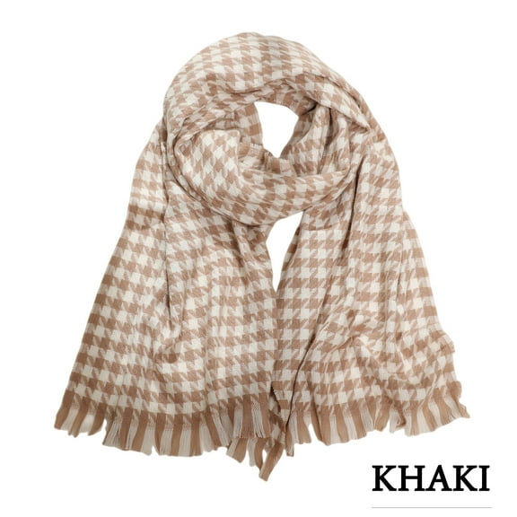 Brown Scarfs Scarf Warm Scarf for Women Fall Winter Scarf Classic Tassel Plaid Scarf Warm Soft Chunky Large Blanket Wrap Shawl Scarves 1 Pack