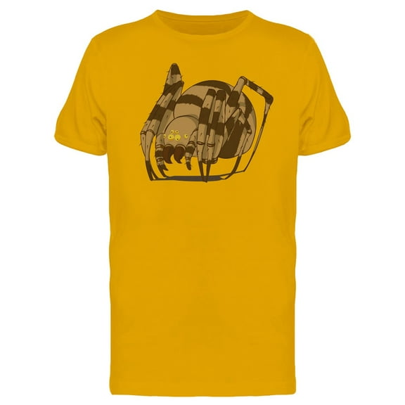 Brown Scary Spider Cartoon Tee Men's -Image by Shutterstock