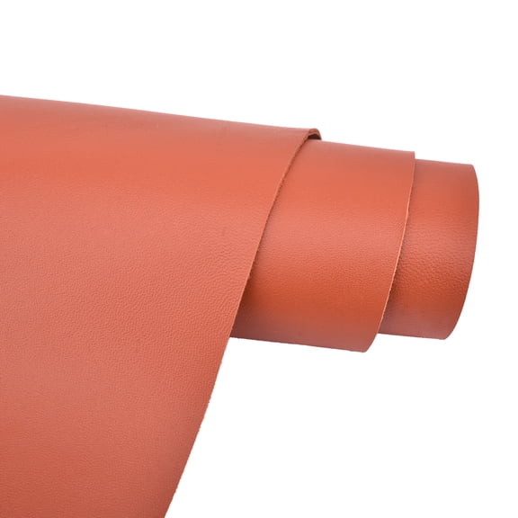 Brown Sheepskin Lambskin Leather Sheet For Sewing Crafting Projects 3OZ (1-1.2mm)