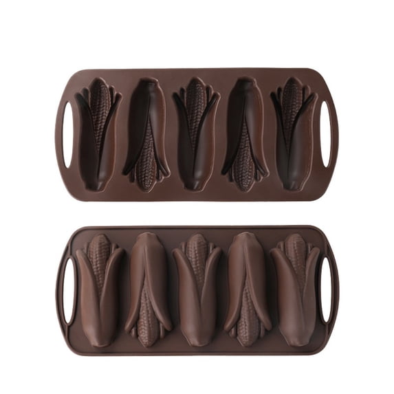 Brown Silicone Corn Cake Mold for Baking and Desserts - Walmart.com