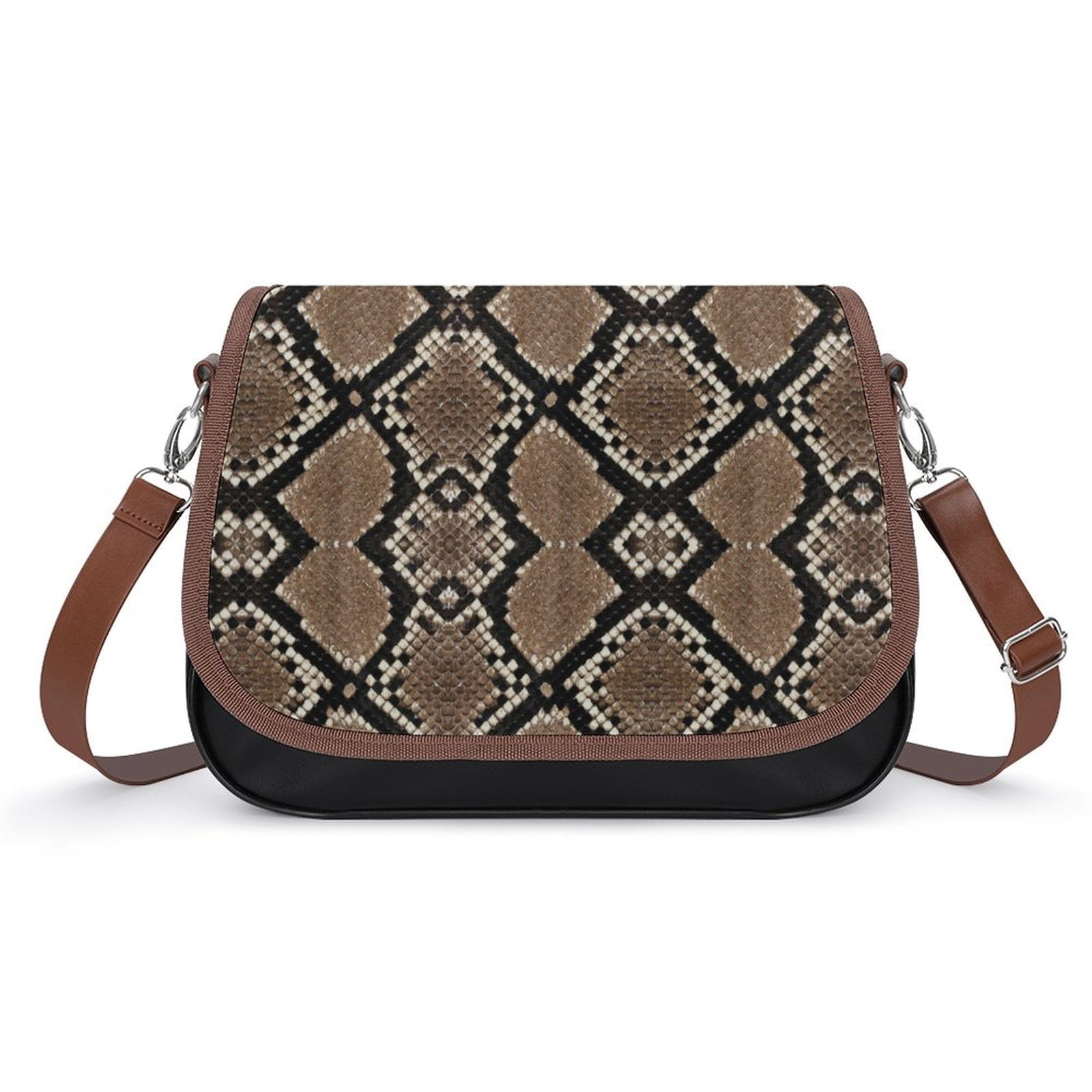 Cartoon Snail Pattern Print Crossbody Bags
