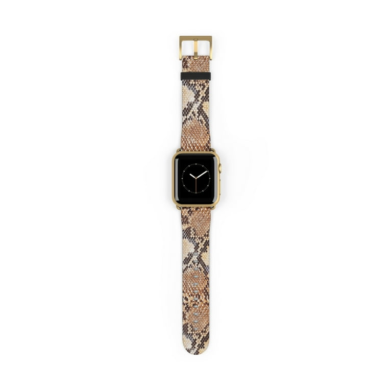 Faux leather apple watch band online