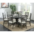 thumbnail image 1 of Brown Solid Wood Dining Chair Set / Easy Setup for Home Decor, 1 of 4