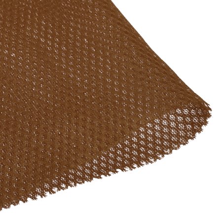 Brown Speaker Mesh Grill Stereo Fabric Dustproof 50cm x 140cm 20" x 55"
