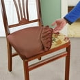 Brown Stretch N Fit Chair Fabric Renewal Cover