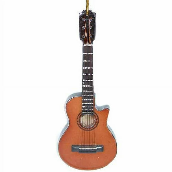 Brown String Guitar