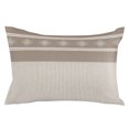 thumbnail image 1 of Brown Striped Throw Pillow Cover 20 x 36 Inch Decorative Pillow Cover Contemporary Geometric Art Rustic Lumbar Pillowcase Seasonal Rectangle Cushion Case for Couch Sofa Bed Living Room, 1 of 9