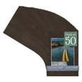 thumbnail image 1 of Brown Suede Picture Frame Mat for 11x16 Frames - Fits 8.5x11 Photos - 50 Mats, 1 of 7