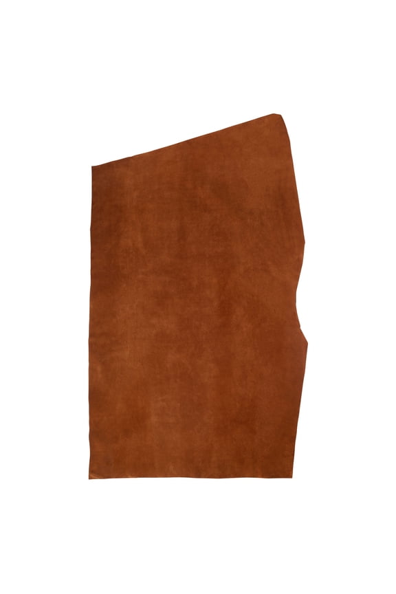 Brown Suede Split Leather