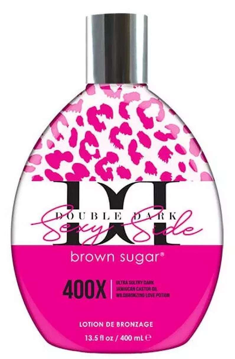 Brown Sugar Double Dark Sexy Side 400X Ultra Sultry Dark Tanning Lotion 13.5 oz