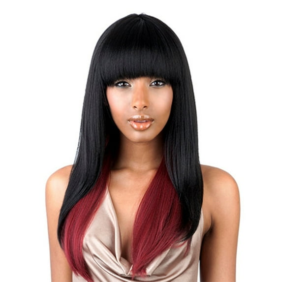 Brown Sugar Human Hair Blend Full Wig (F1b/30)