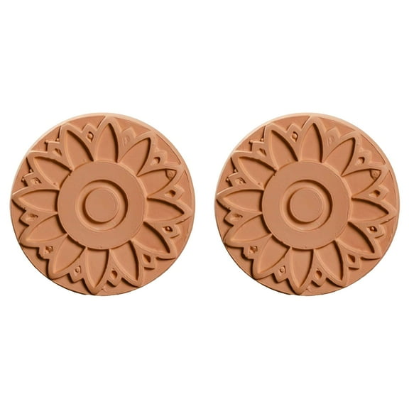 Brown Sugar Saver, 2028 New Terracotta Brown Sugar Keeper Brown Sugar Softener Brown Sugar Container Disc Terracotta Brown Sugar Softener Alternative for Food Storage Containers Reusable & Food Safe