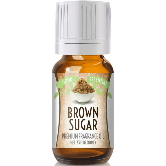 Brown Sugar Scented Oil by Good Essential (Premium Grade Fragrance Oil) - Perfect for Aromatherapy, Soaps, Candles, Slime, Lotions, and More!