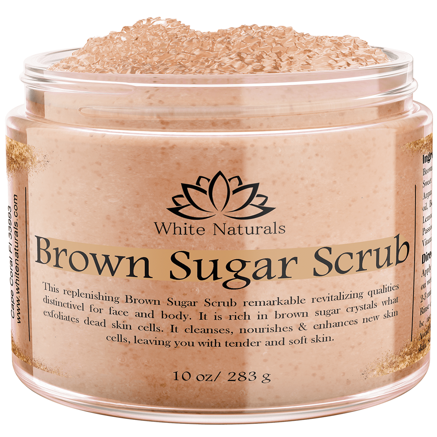 Brown Sugar Exfoliating Foot Scrub - Amber Marie and Company