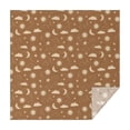thumbnail image 1 of Brown Sun Moon Cloud Star Pattern Square Tablecloth,Waterproof Square Table Cover,Wipeable Spillproof Washable Table Cover for Home Kitchen Party Decor 52"x52"(132x132cm), 1 of 6