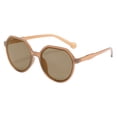 thumbnail image 1 of Brown Sunglasses Womens Men Sunglasses polyester Driving Sun glasses Polarized Lens UV Blocking One Size, 1 of 2