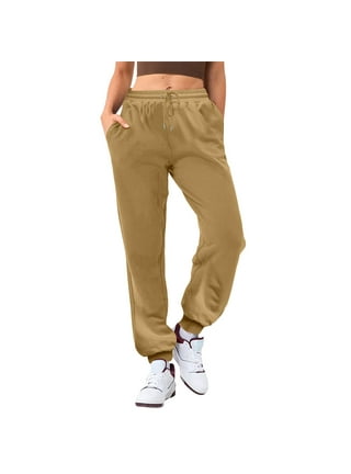 Brown sweatpants walmart on sale