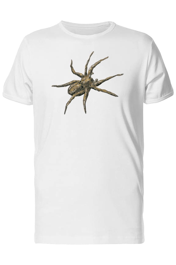 Brown Tarantula T-Shirt Men -Image by Shutterstock, Male x-Large