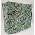 thumbnail image 1 of Brown & Teal Paisley Bread Machine Cover by Penny's Needful Things (All Brown & Teal Paisley), 1 of 1