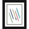 thumbnail image 1 of Brown, Thomas 15x18 Black Ornate Wood Framed with Double Matting Museum Art Print Titled - School Study III, 1 of 4