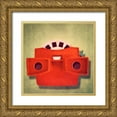 thumbnail image 1 of Brown, Thomas 20x20 Gold Ornate Wood Framed with Double Matting Museum Art Print Titled - Vintage School II, 1 of 4