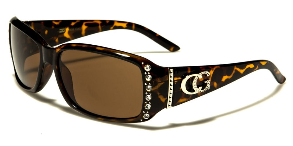 Brown Tortoise Shell Bling Style Rhinestone Fashion  display picture 3
